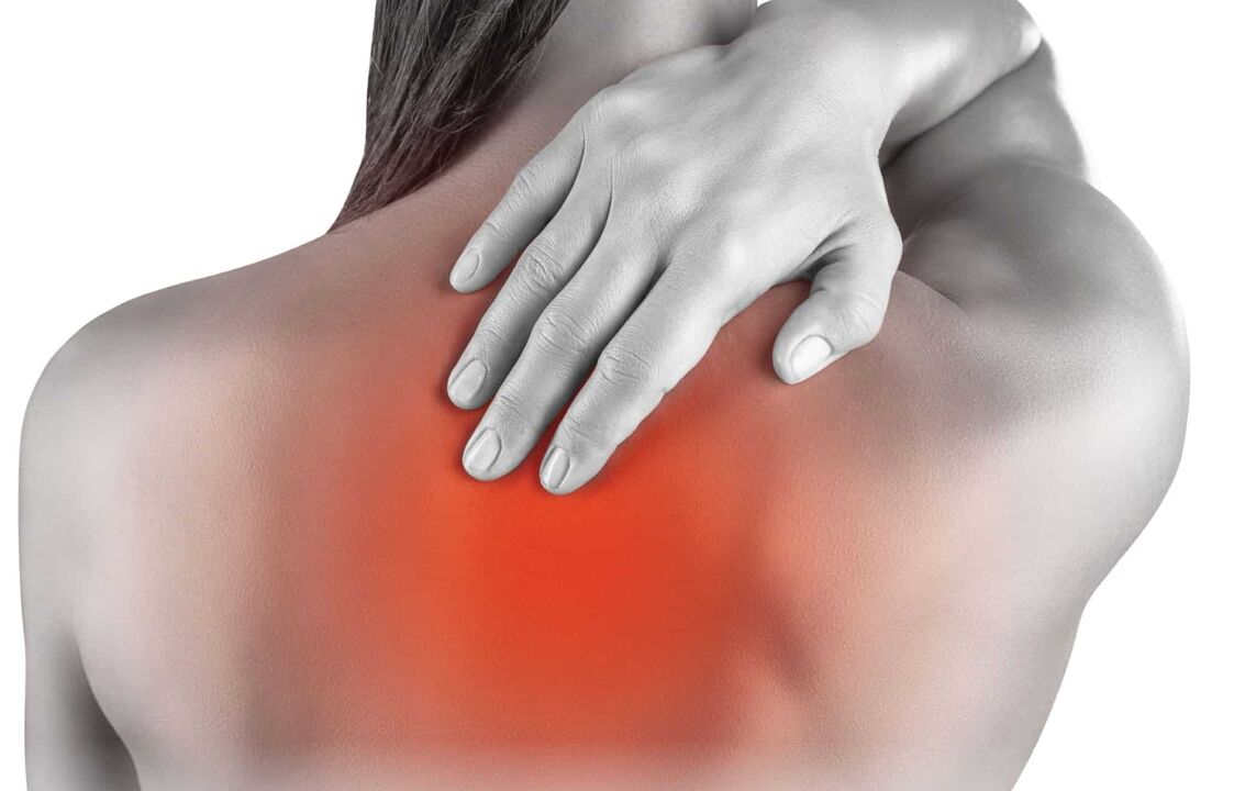 bolesť chrbta s osteochondrózou chrbtice